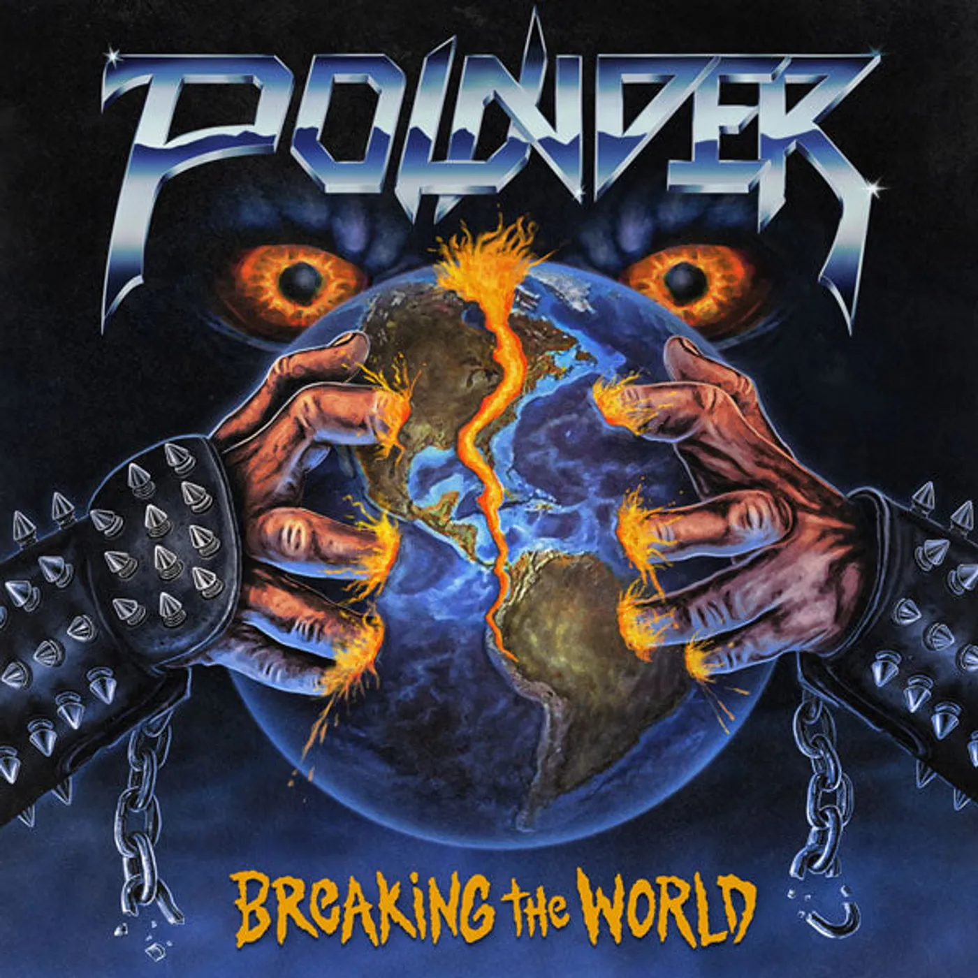 Pounder LP - Breaking The World (Blue+Orange Vinyl)