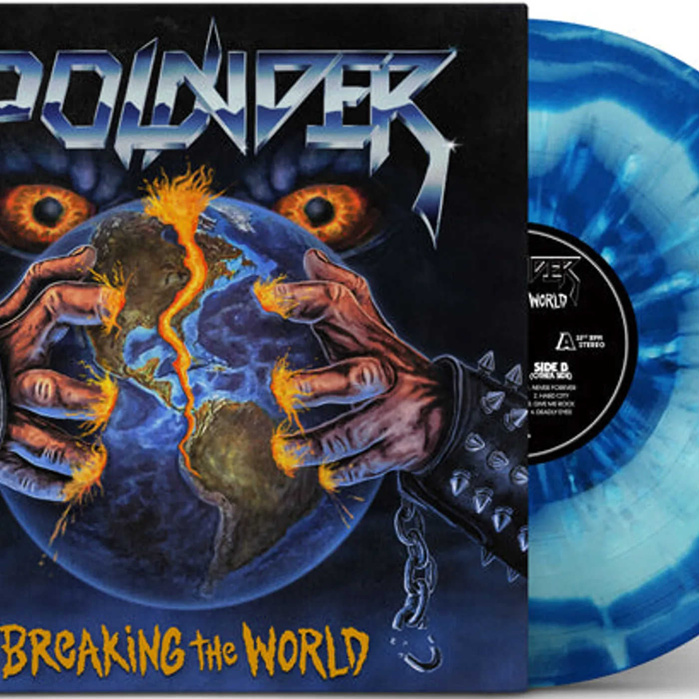 Pounder LP - Breaking The World (Deadly Eyes Colored Vinyl)