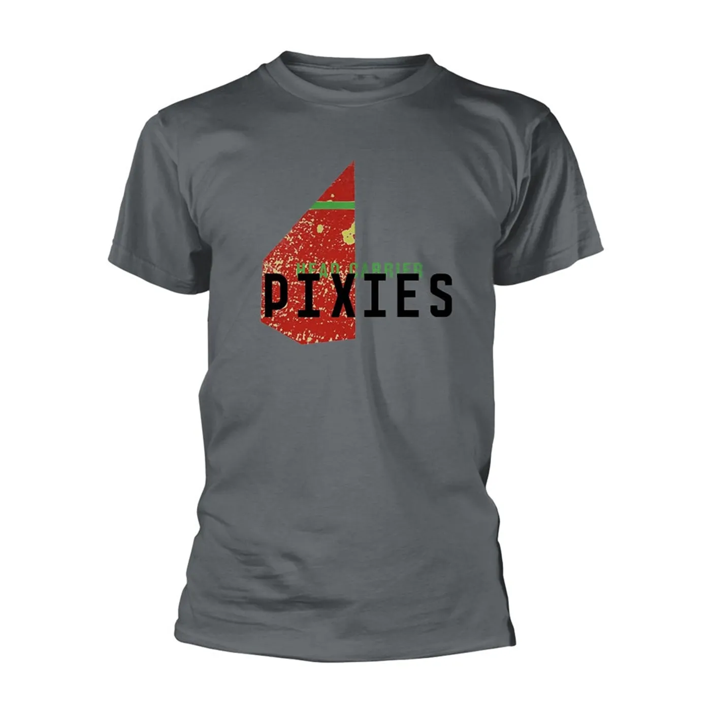 Pixies T Shirt - Head Carrier (Grey)