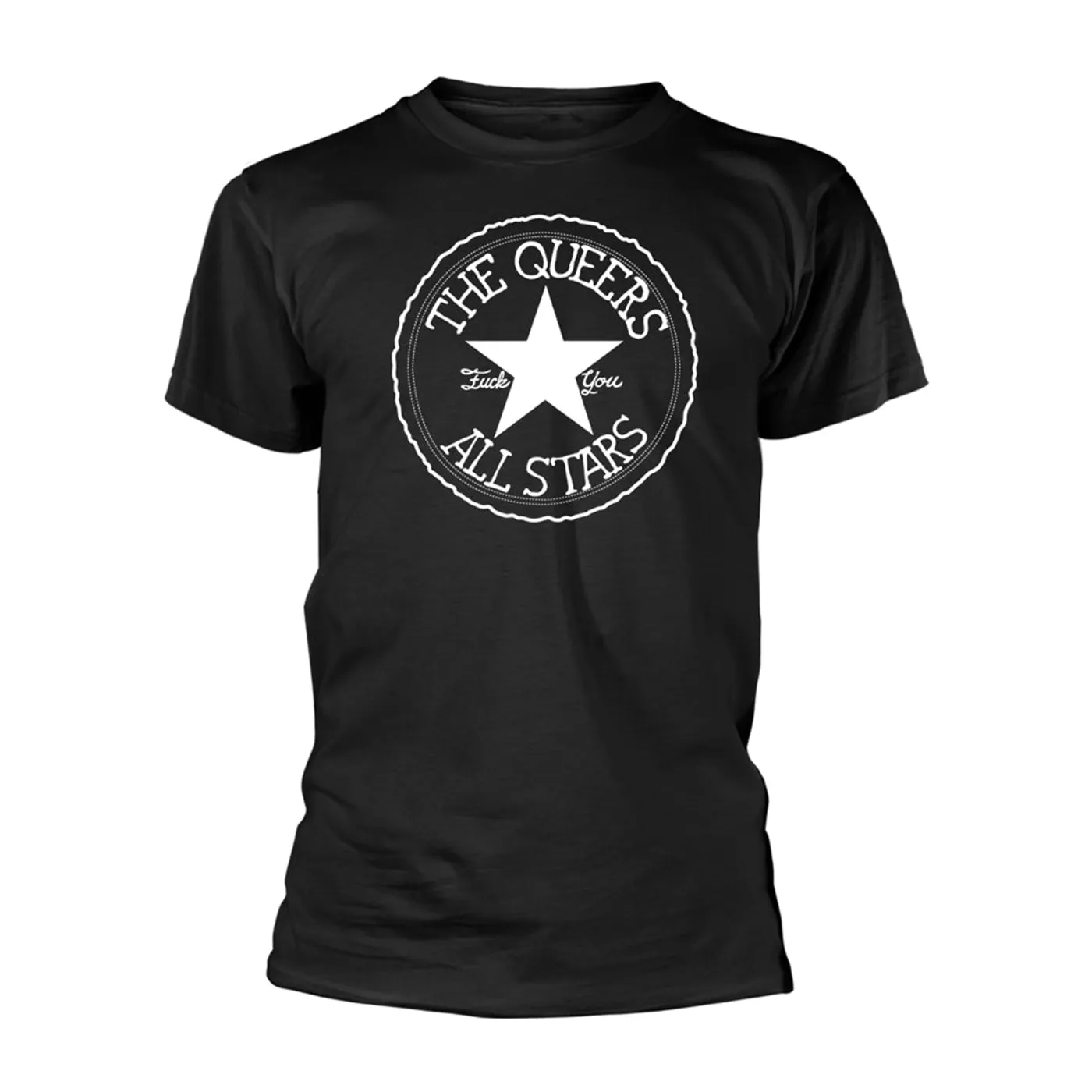 The Queers T Shirt - All Stars (Black)
