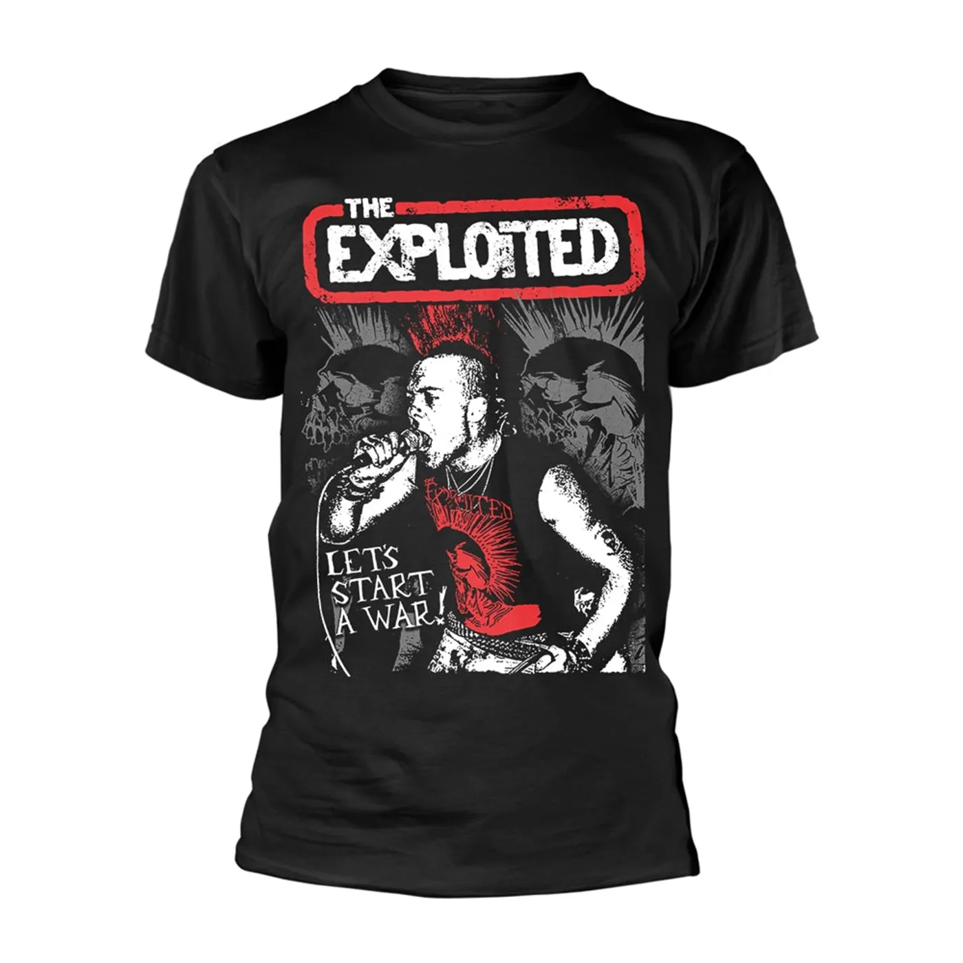 The Exploited T Shirt - Let'S Start A War