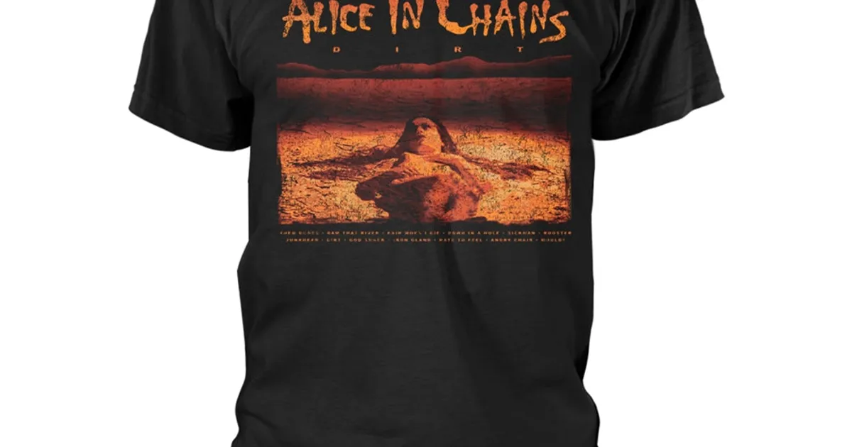 alice in chains dirt LOLLAPALOOZA 　Tシャツ eyJidWNrZXQiOiJtZXJjaGJhci1pbW