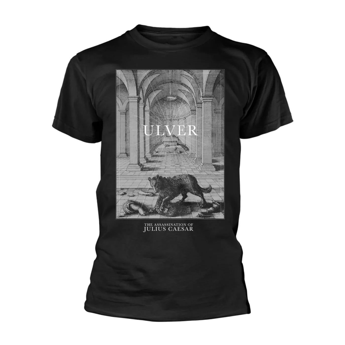 Ulver T Shirt - The Wolf And The Statue