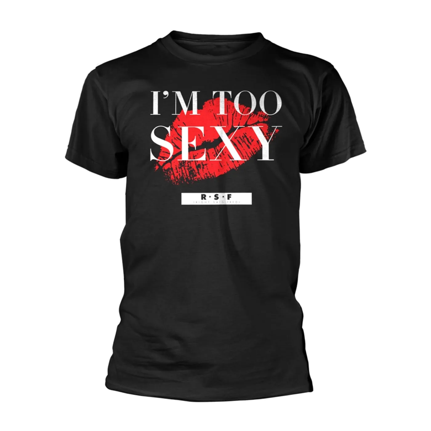 Right Said Fred T Shirt - I'M Too Sexy (Single) (Black)
