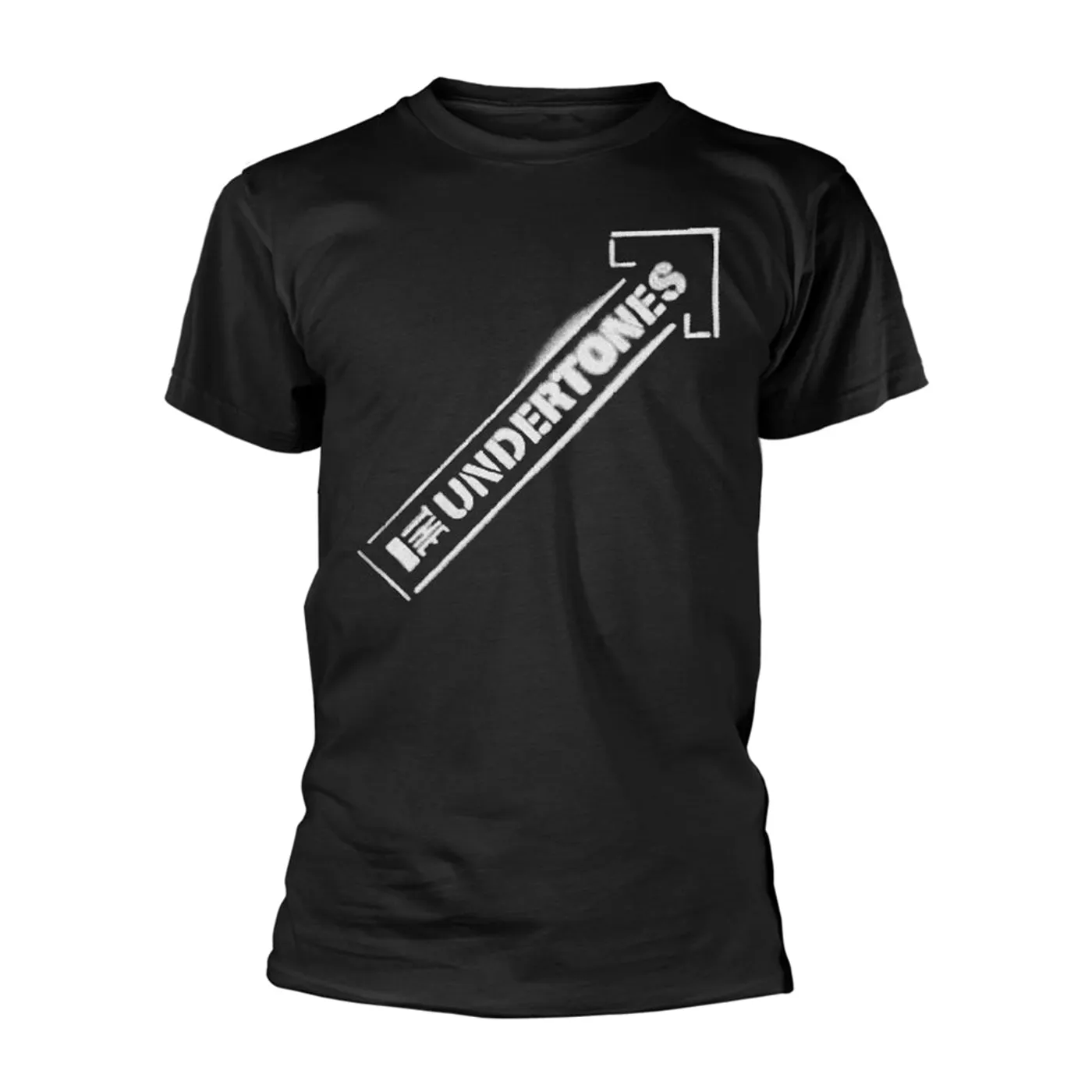 The Undertones T Shirt - Arrow Spray (White)