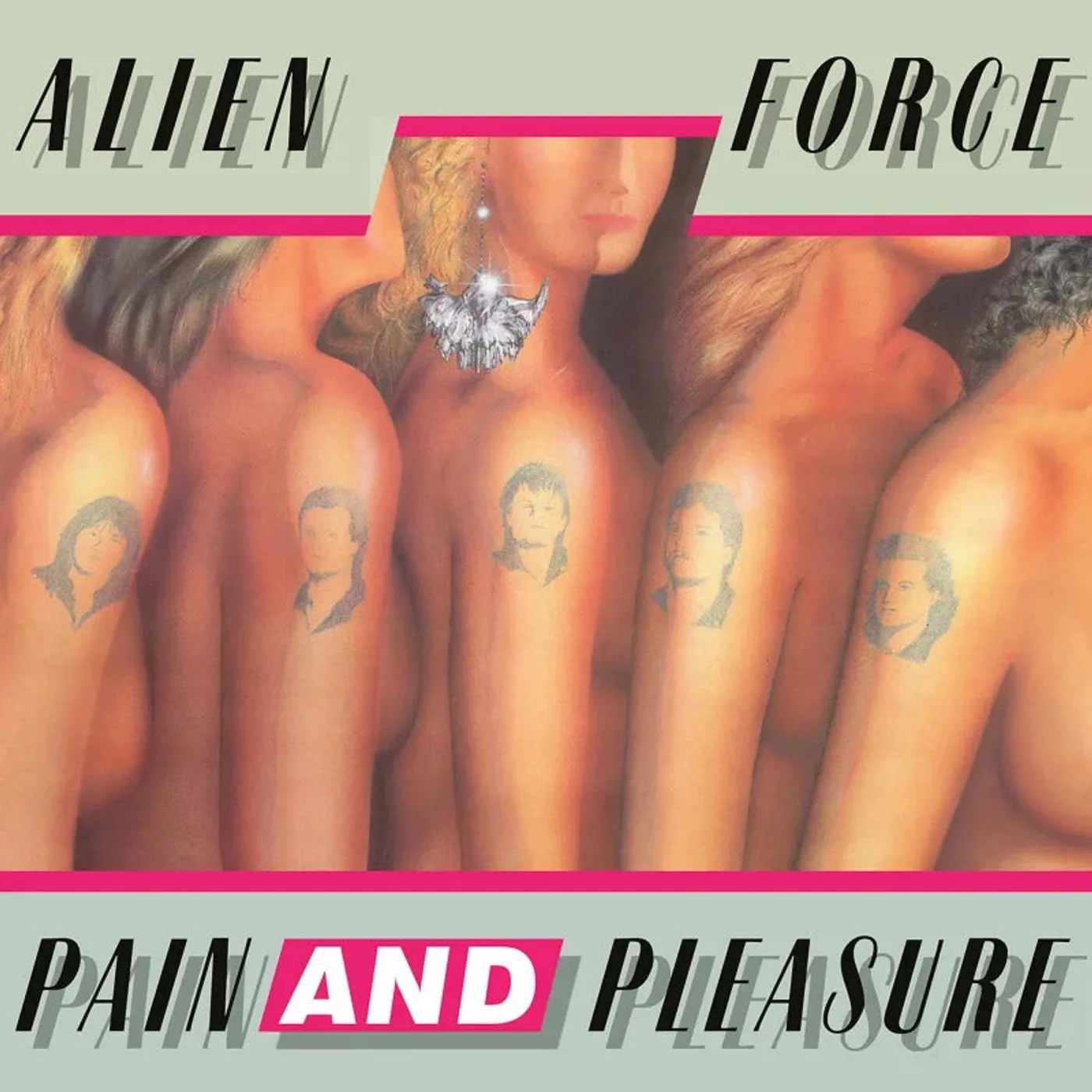 Alien Force LP - Pain And Pleasure (Neon Pink Vinyl)