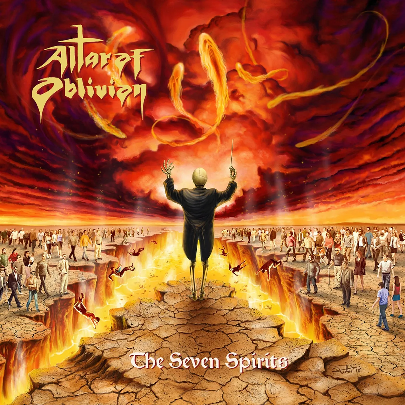 Altar Of Oblivion LP - The Seven Spirits (Vinyl)
