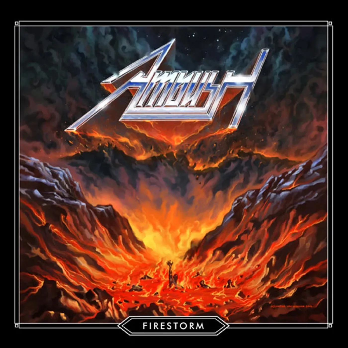 Ambush LP - Firestorm (Splatter Vinyl)