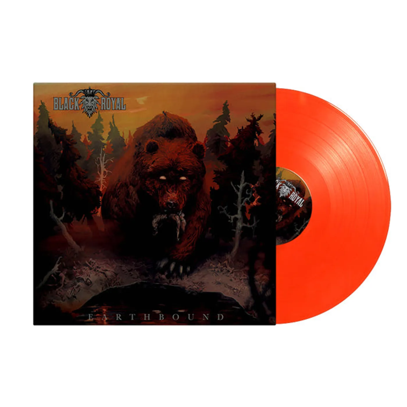 Black Royal LP - Earthbound (Orange Vinyl)