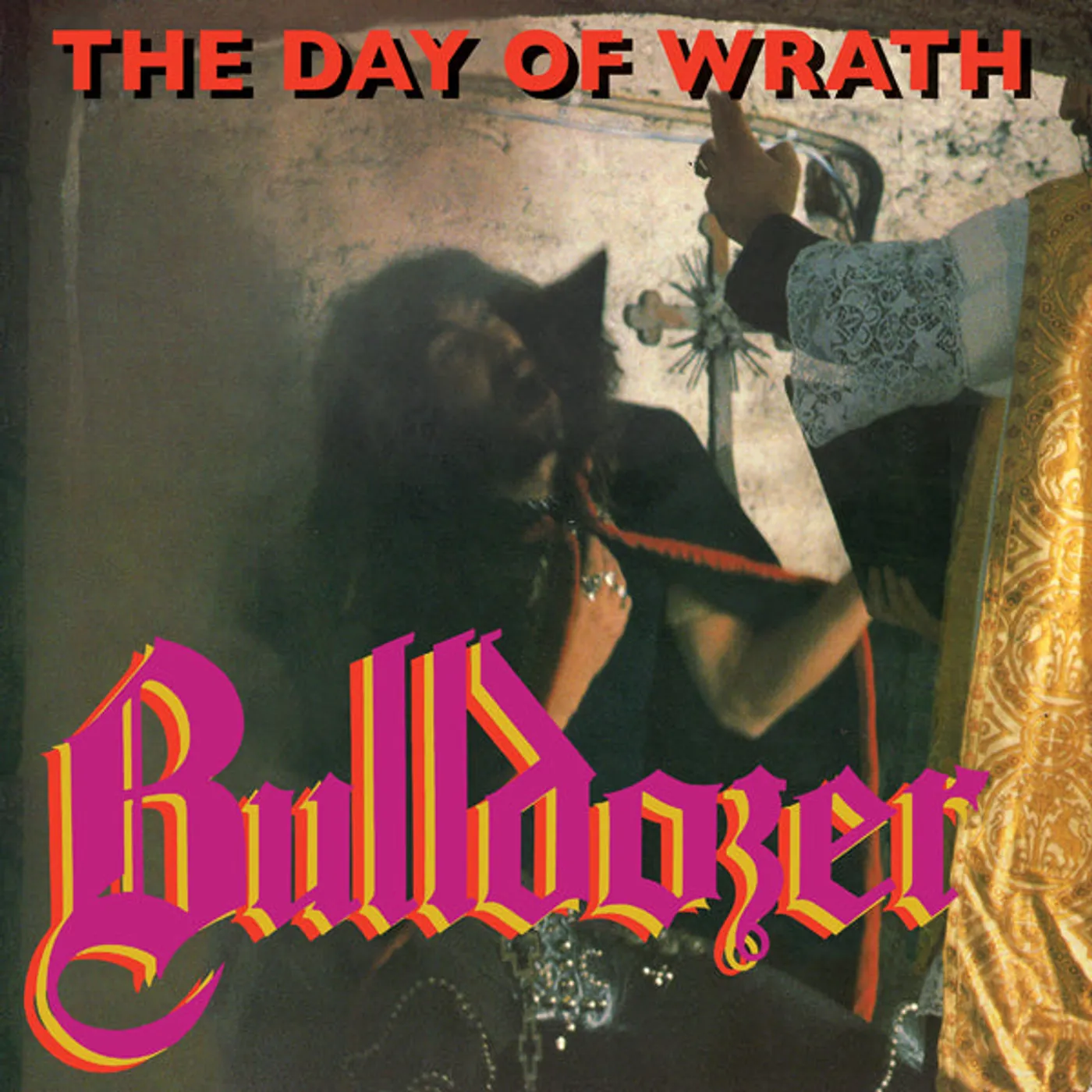 Bulldozer LP - The Day Of Wrath (Clear & Magenta Splatter) (Vinyl)