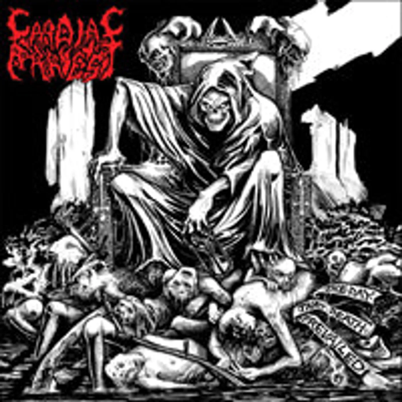 Cardiac Arrest LP - The Day That Death Prevailed (Metallic Silver Version) (Vinyl)