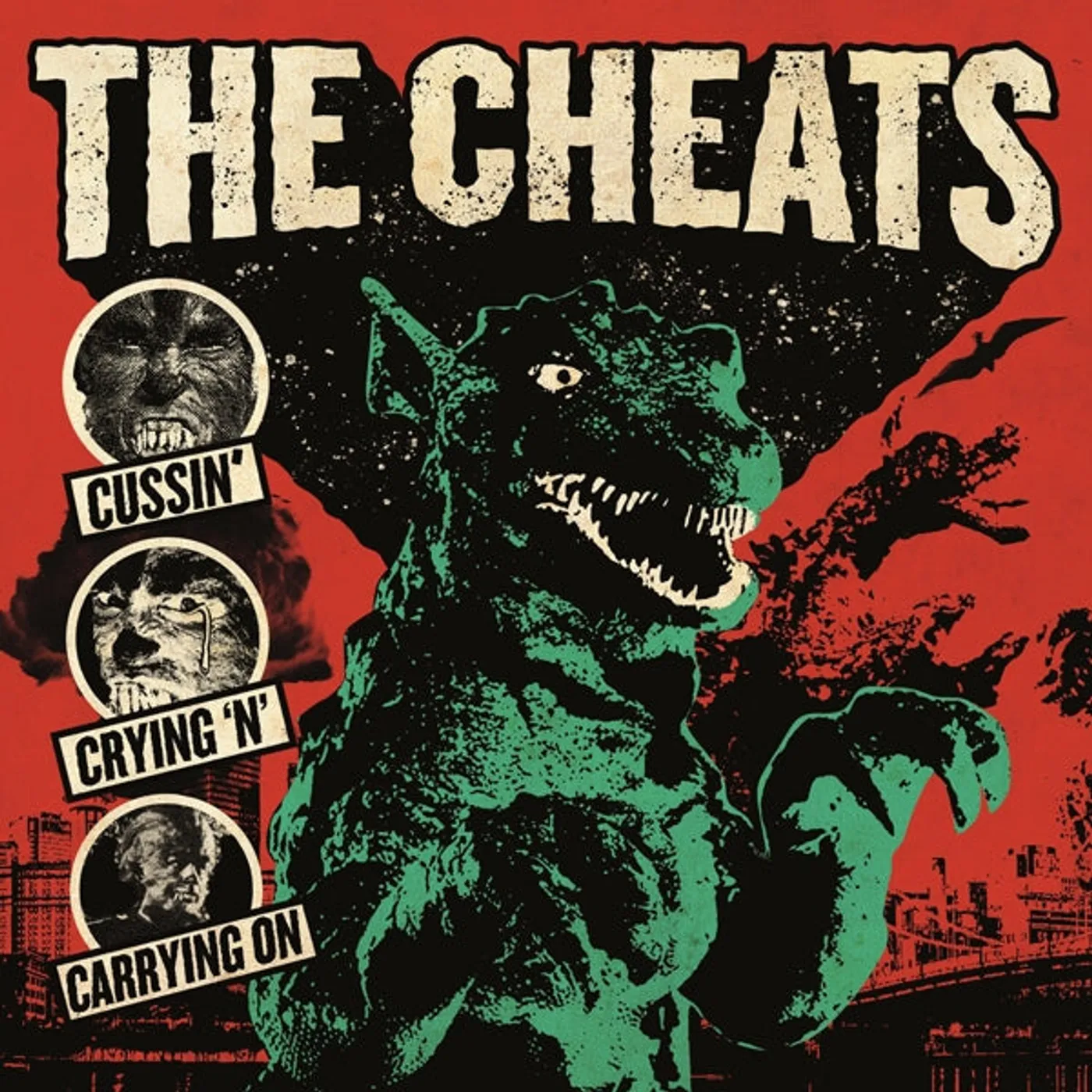 The Cheats LP - Cussin', Crying 'N' Carrying On (Vinyl)