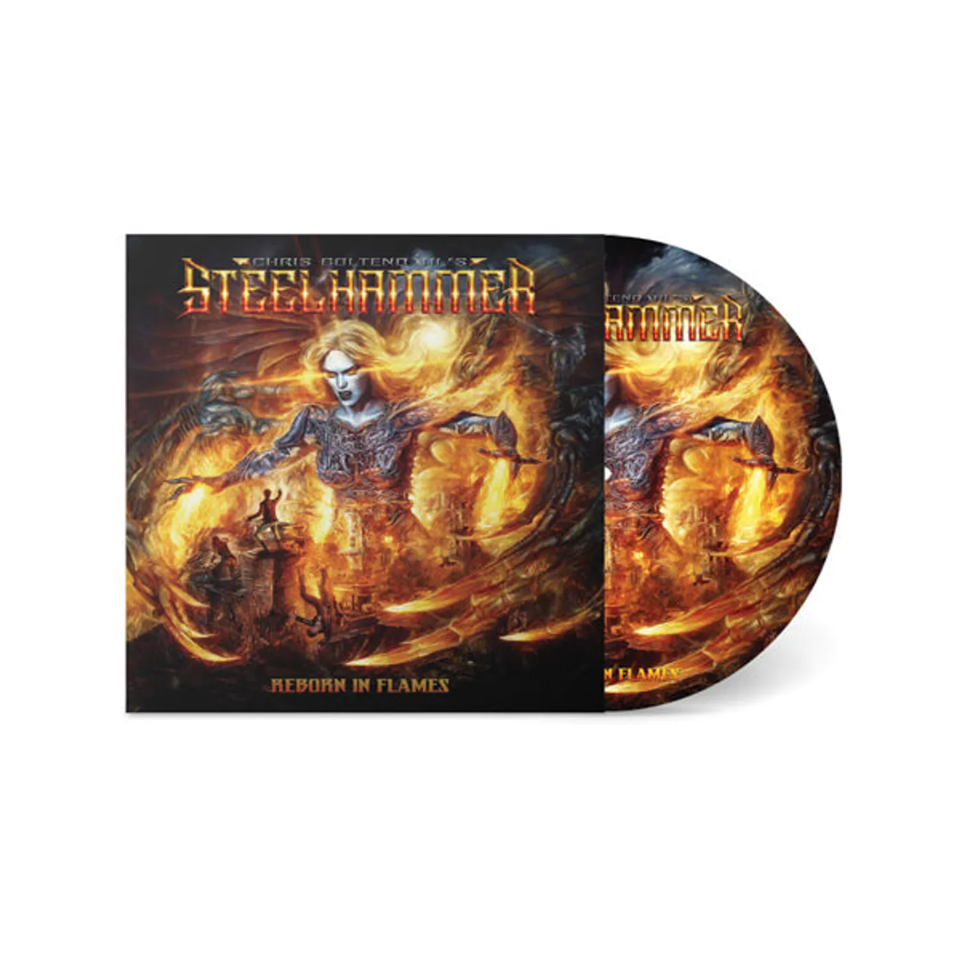 Chris Bohltendahl'S Steelhammer LP - Reborn In Flames (Picture Disc) (Vinyl)