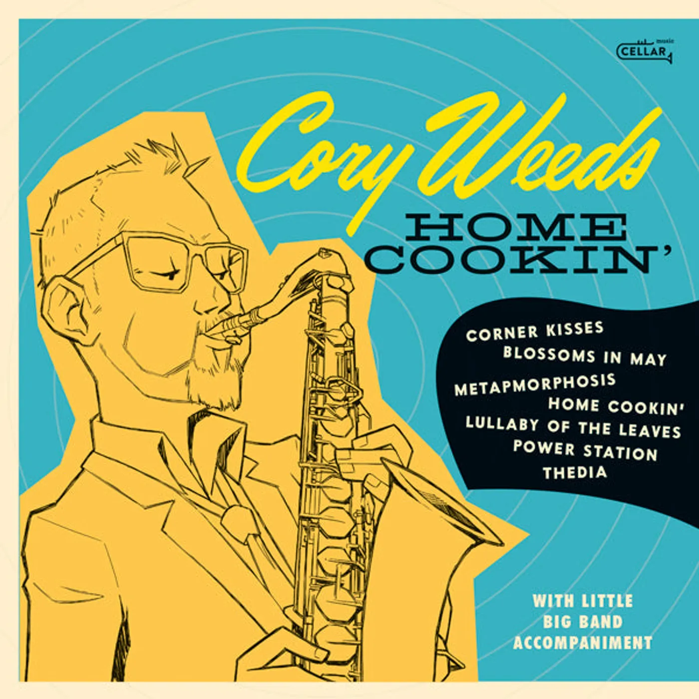 Cory Weeds LP - Home Cookin' (Vinyl)