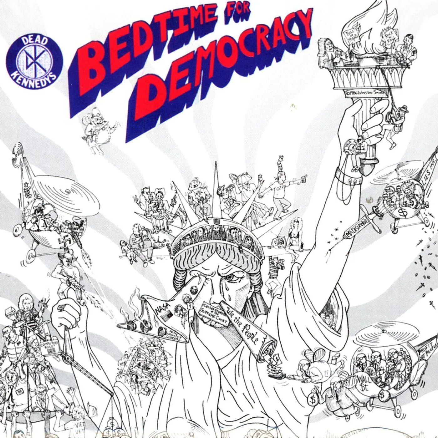 Dead Kennedys LP - Bedtime For Democracy (White Vinyl)