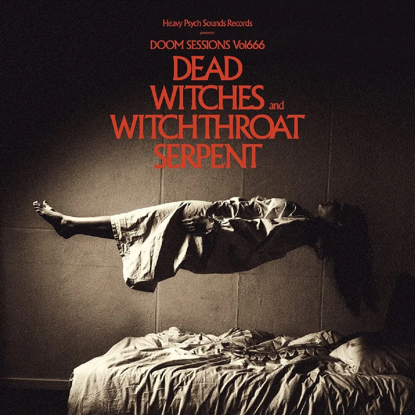 Dead Witches / Witchthroat Serpent LP - Doom Sessions - Vol. 666 (Coloured Vinyl)