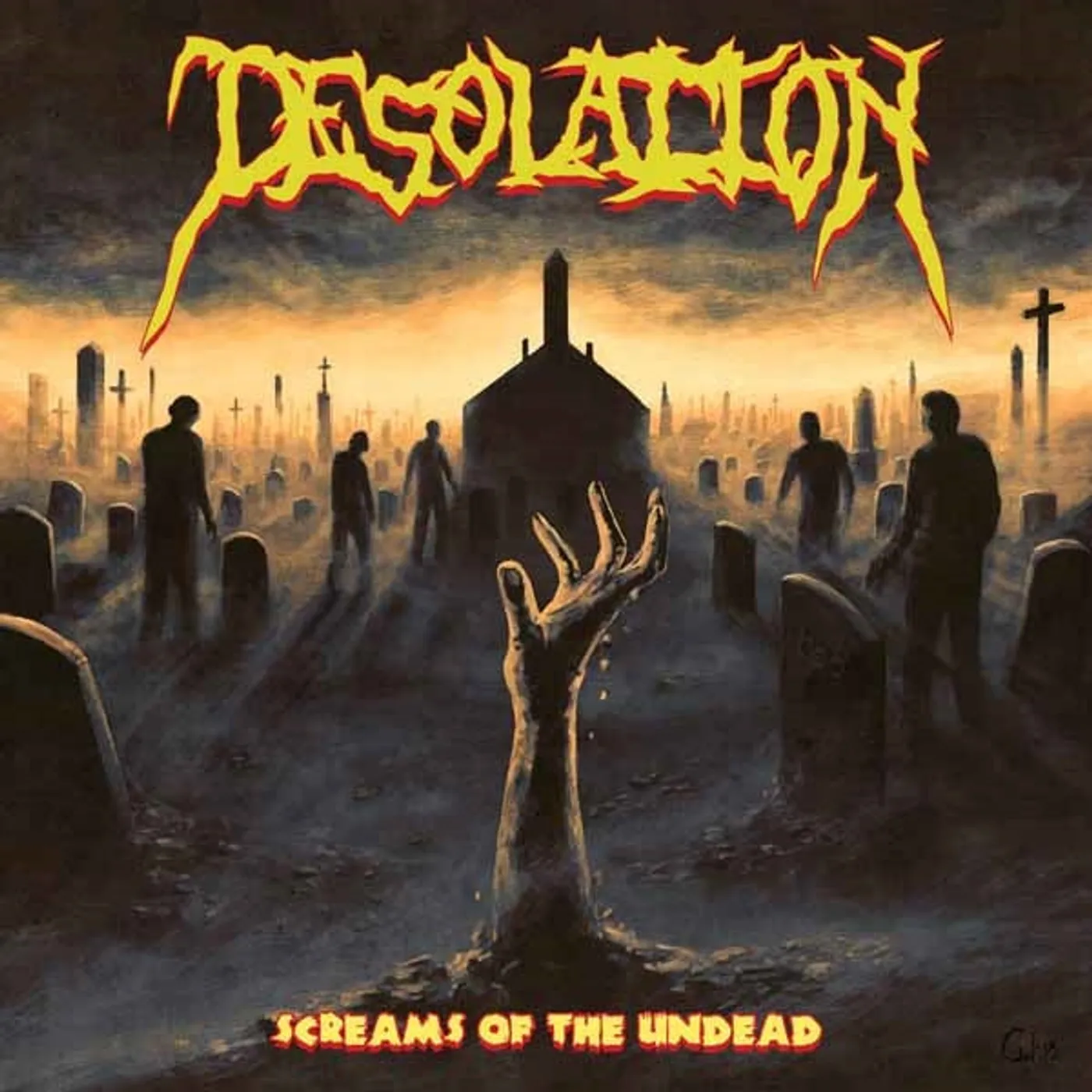 Desolation LP - Screams Of The Undead (Vinyl)