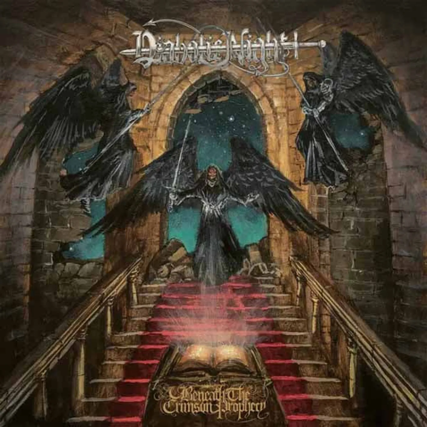 Diabolic Night LP - Beneath The Crimson Prophecy (Blue Vinyl)
