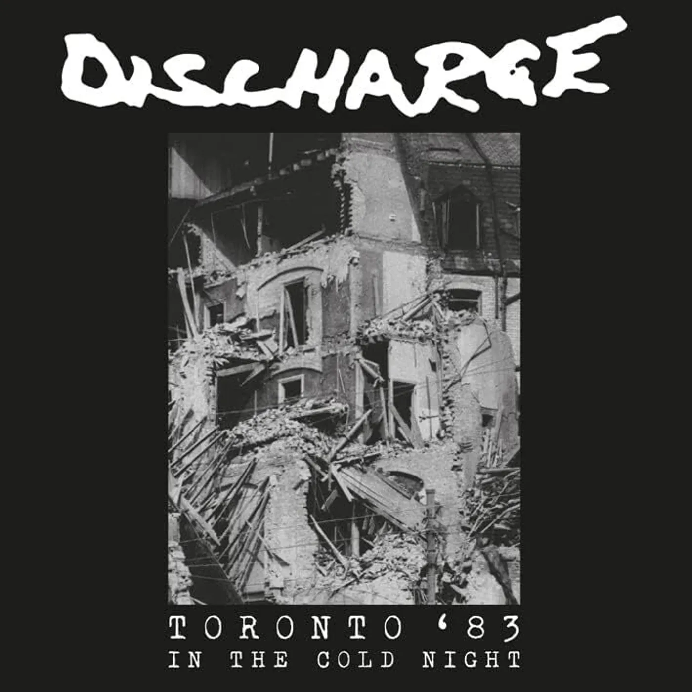 Discharge LP - In The Cold Night - Toronto 1983 (White Vinyl)