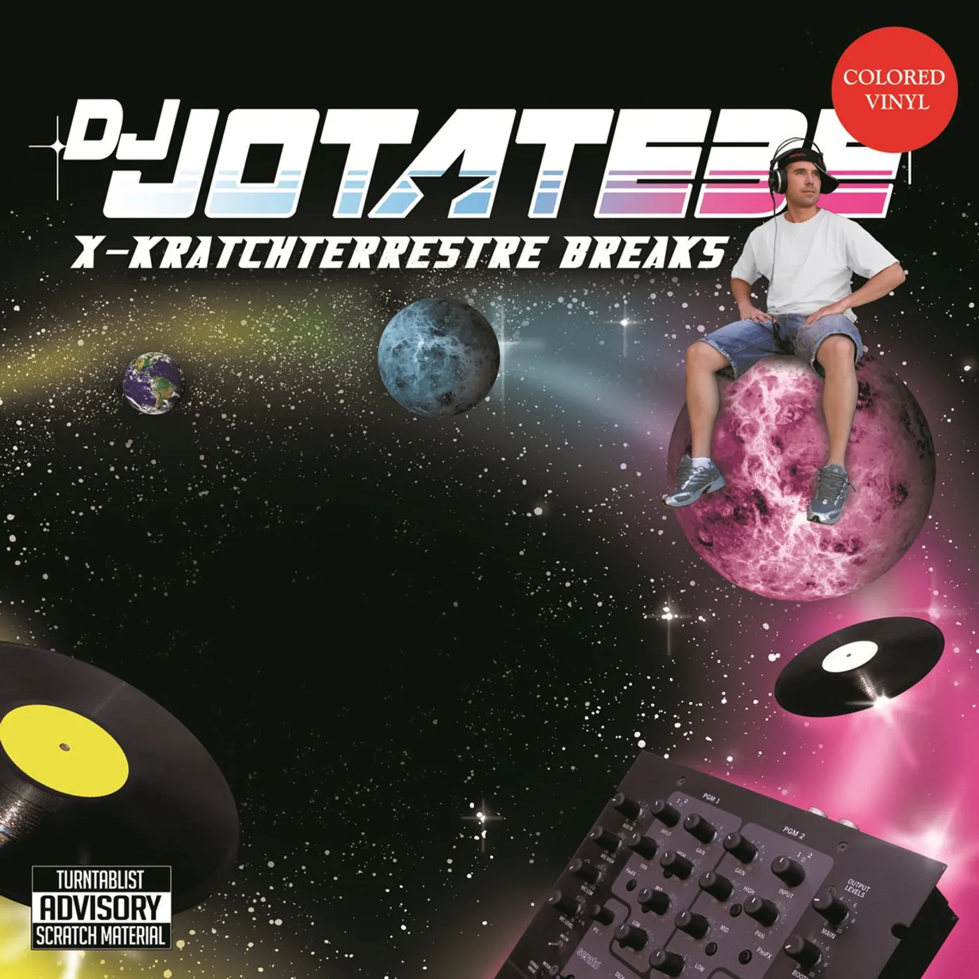Dj Jotatebe LP - X-Kratchterrestre Breaks (Milky Colour Vinyl)