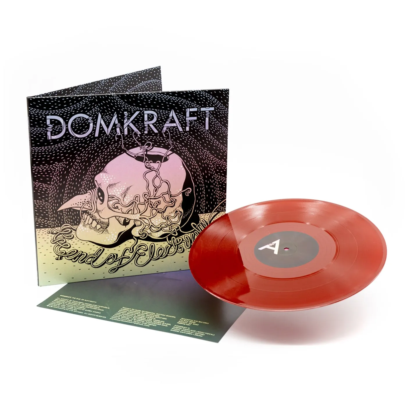 Domkraft LP - The End Of Electricity (Oxblood Vinyl)
