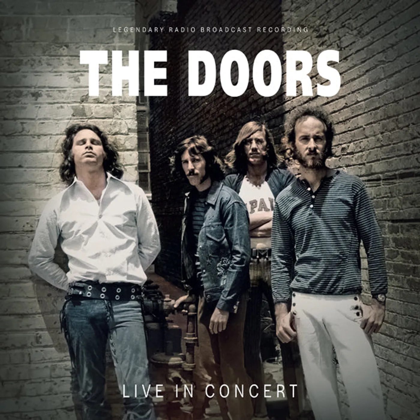 The Doors LP - Live In Concert, 1967-1972 (White Vinyl)