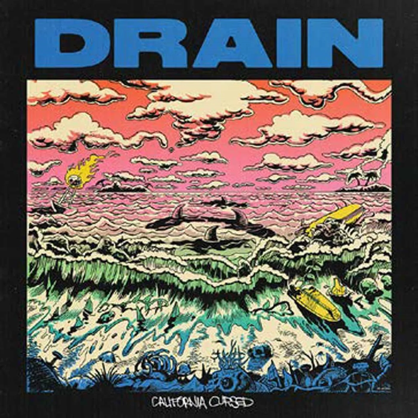  Drain LP - California Cursed (Vinyl)