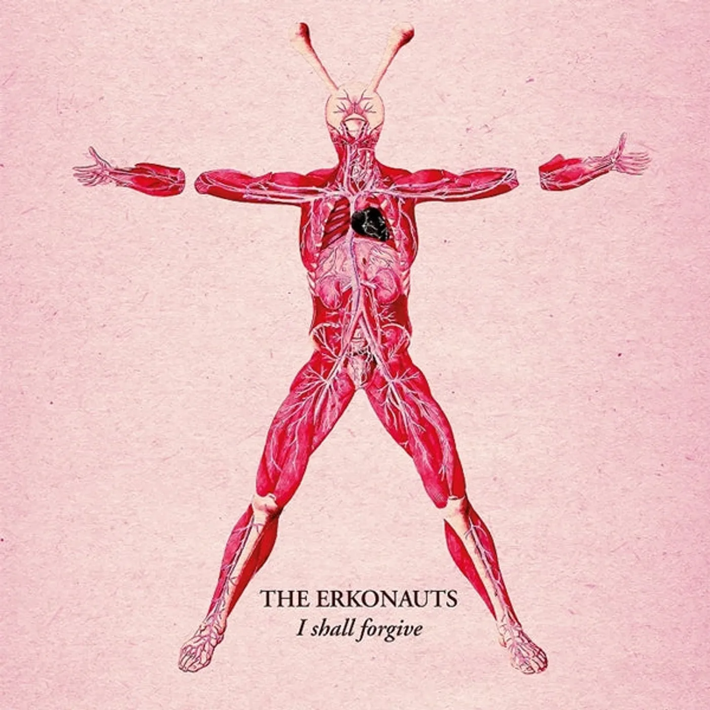 The Erkonauts LP - I Shall Forgive (Red W/Bone Spots Vinyl)