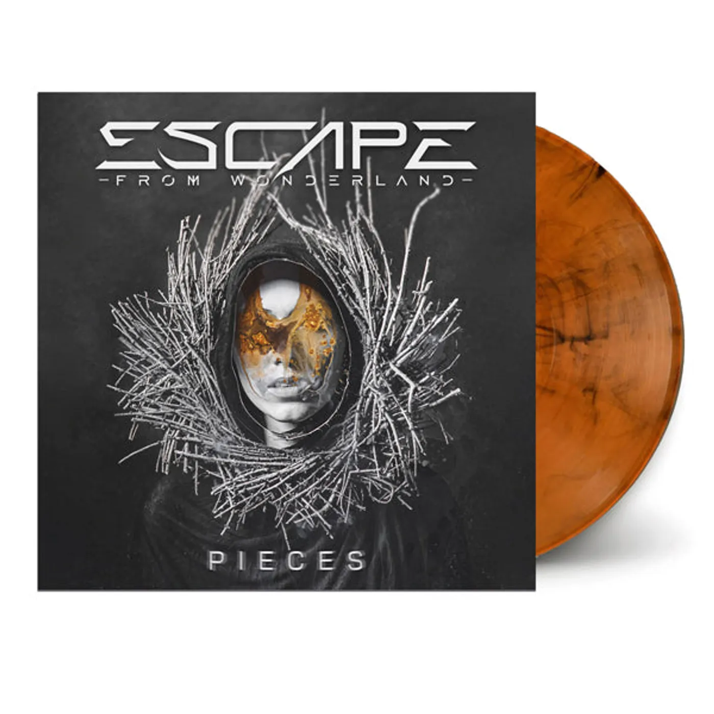 Escape from Wonderland LP - Pieces (Orange/Black Marbled Vinyl)