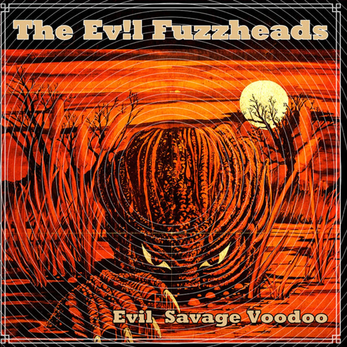 The Evil Fuzzheads LP - Evil Savage Voodoo (Vinyl)