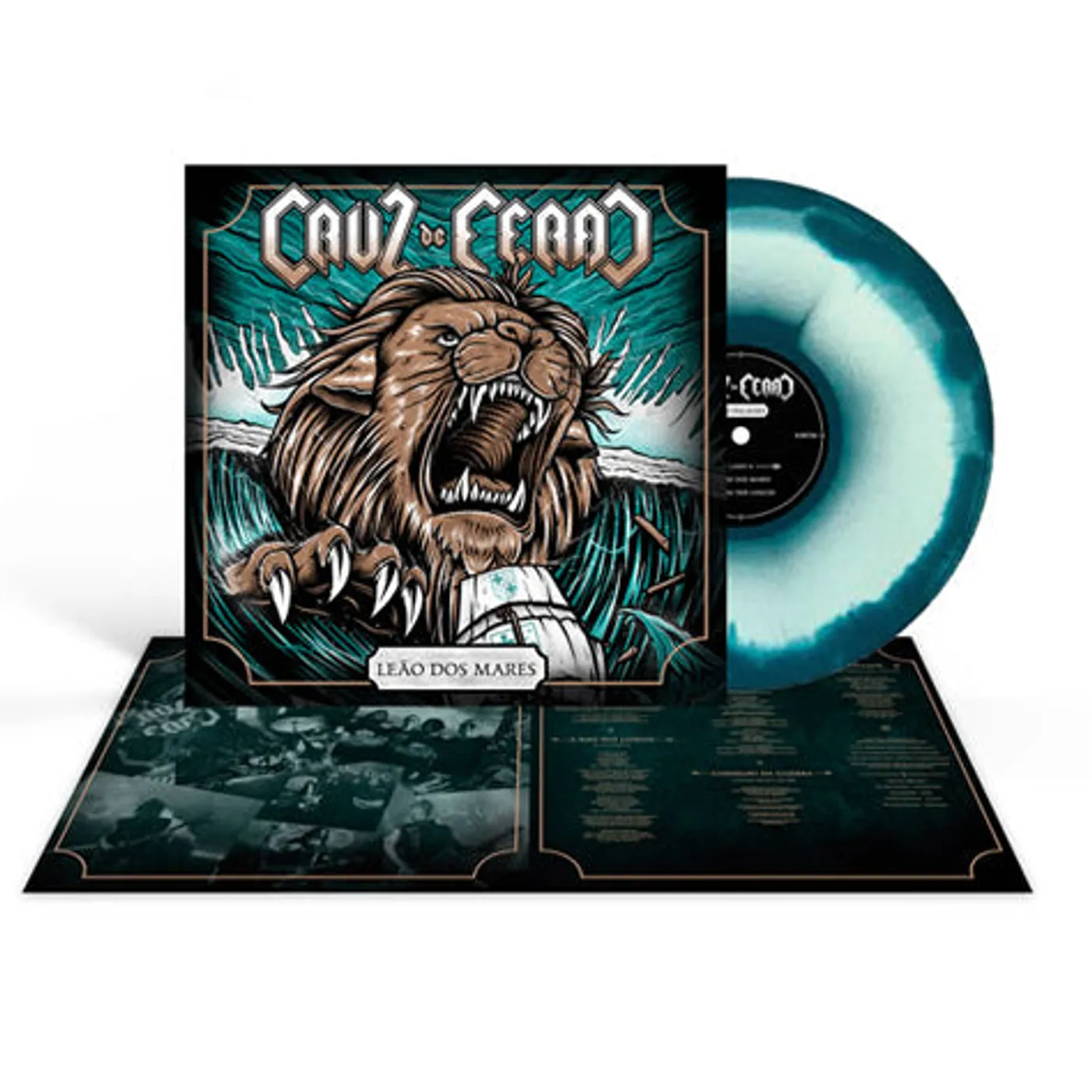 Cruz De Ferro LP - LeÃ£o Dos Mares (Coloured Vinyl)