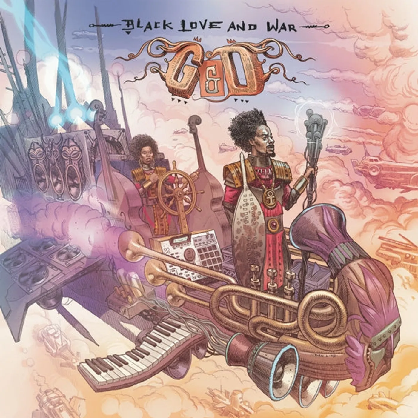 G & D G&D LP - Black Love & War (Vinyl)