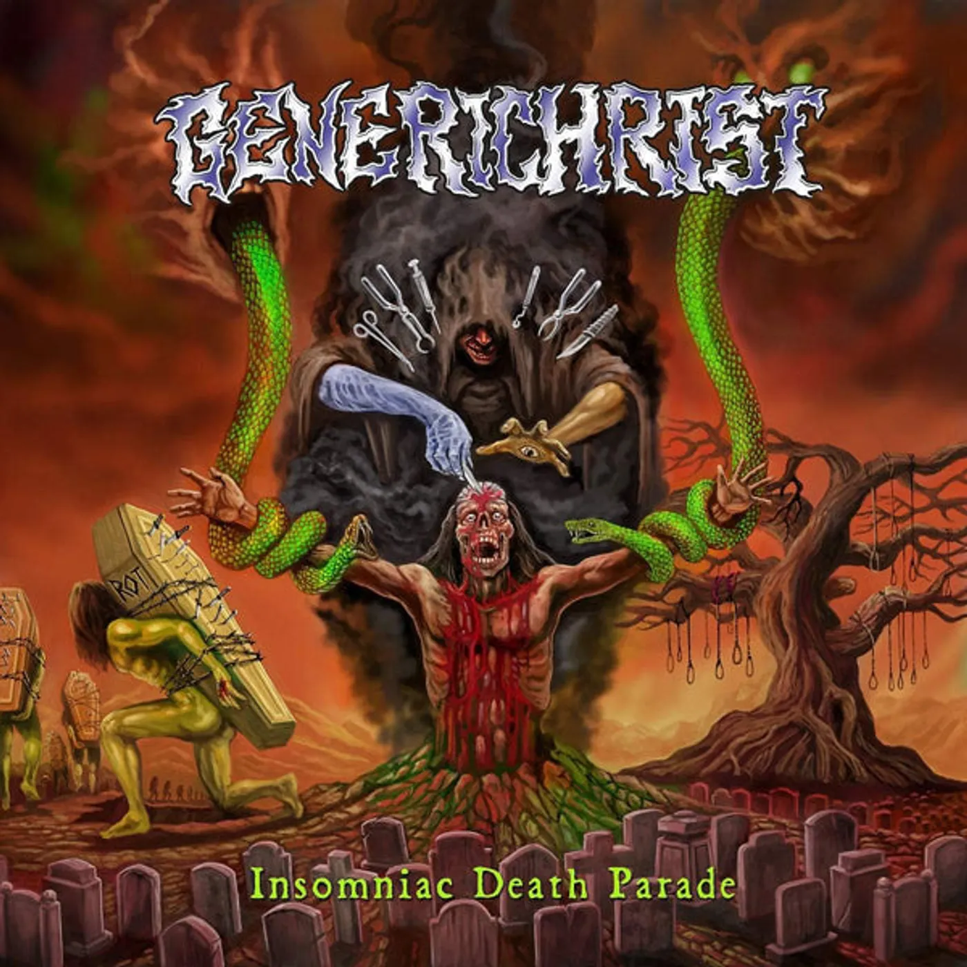 Generichrist LP - Insomniac Death Parade (Vinyl)