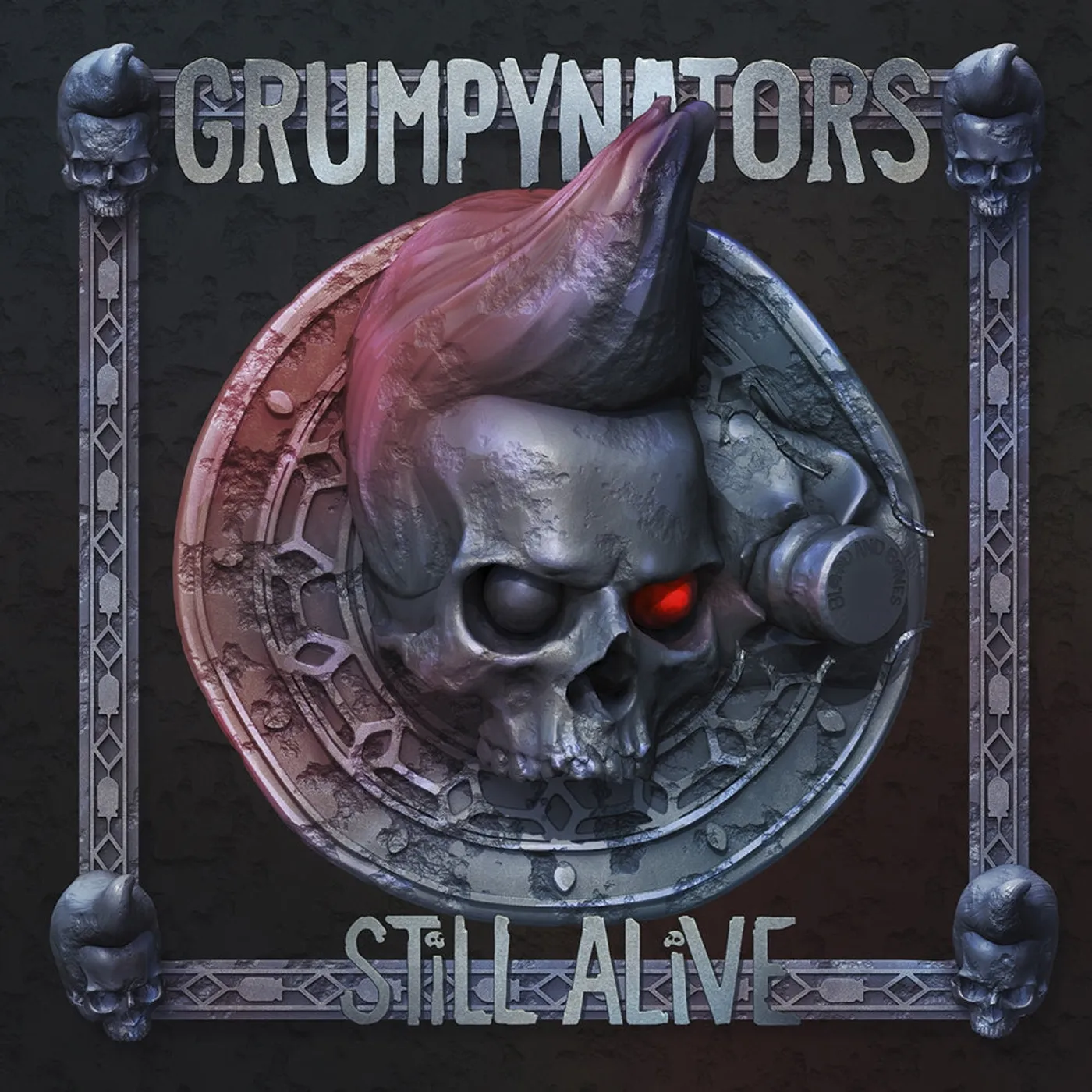 Grumpynators LP - Still Alive (Red/Blue) (Vinyl)