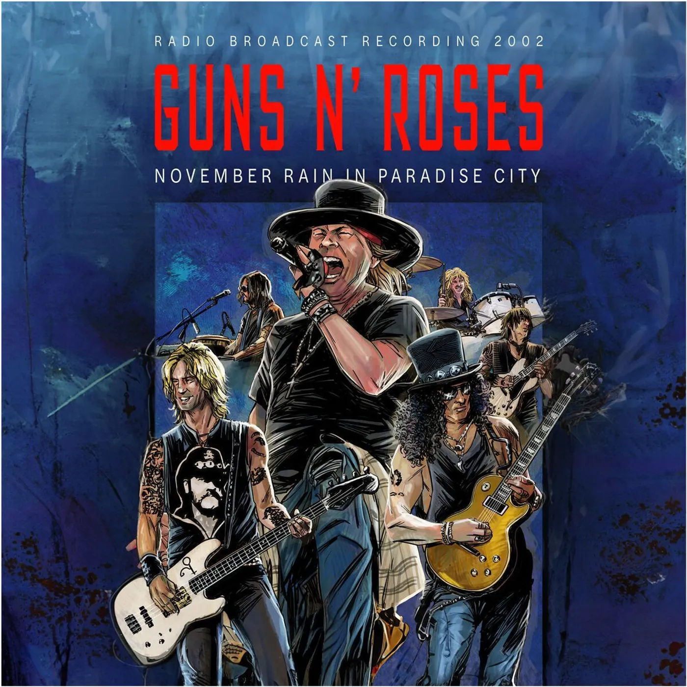  Guns N' Roses LP - November Rain In Paradise City (Blue Vinyl)