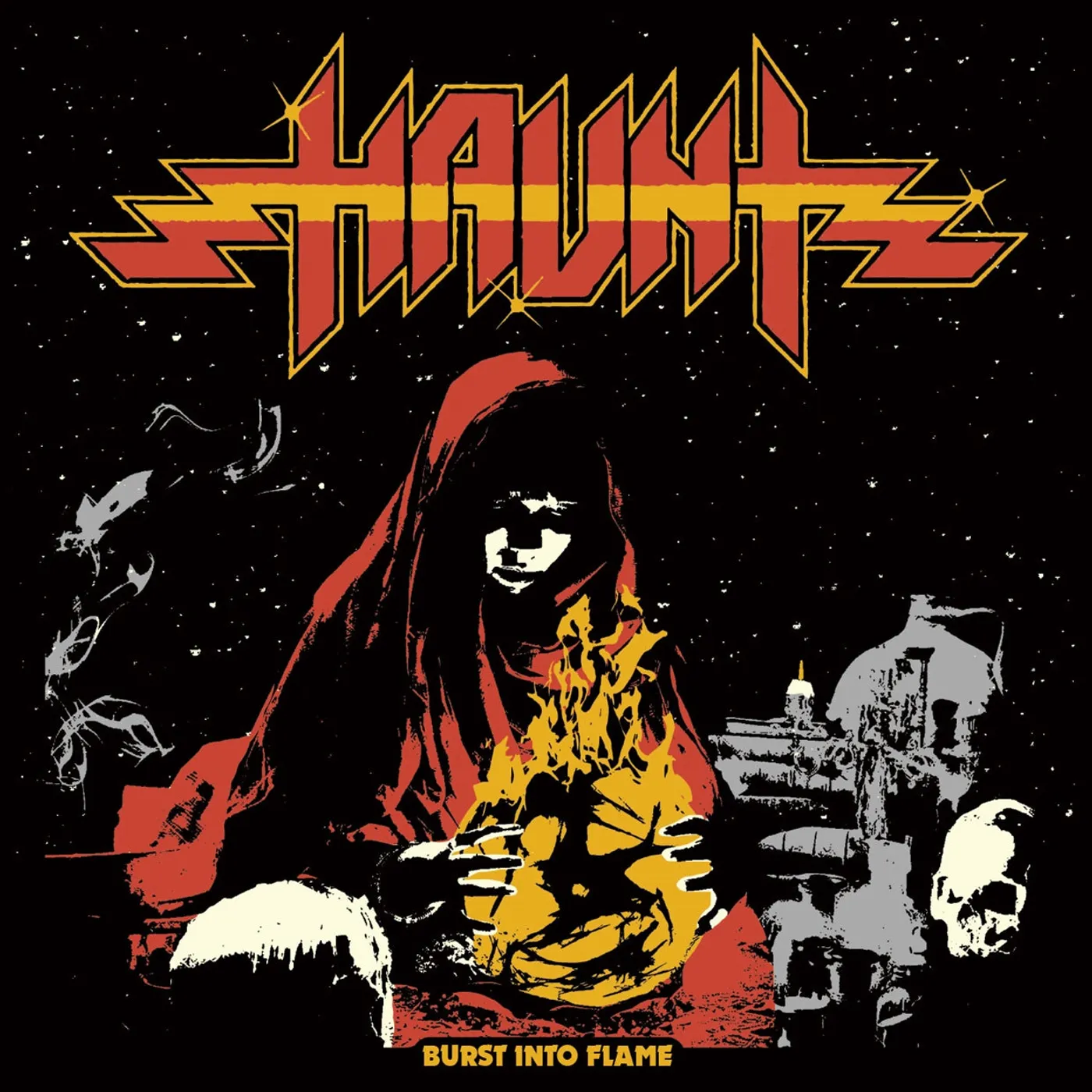 Haunt LP - Burst Into Flame (Black Vinyl)