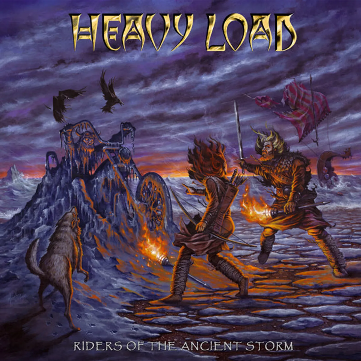 Heavy Load LP - Riders Of The Ancient Storm (Gatefold+Booklet) (Vinyl)