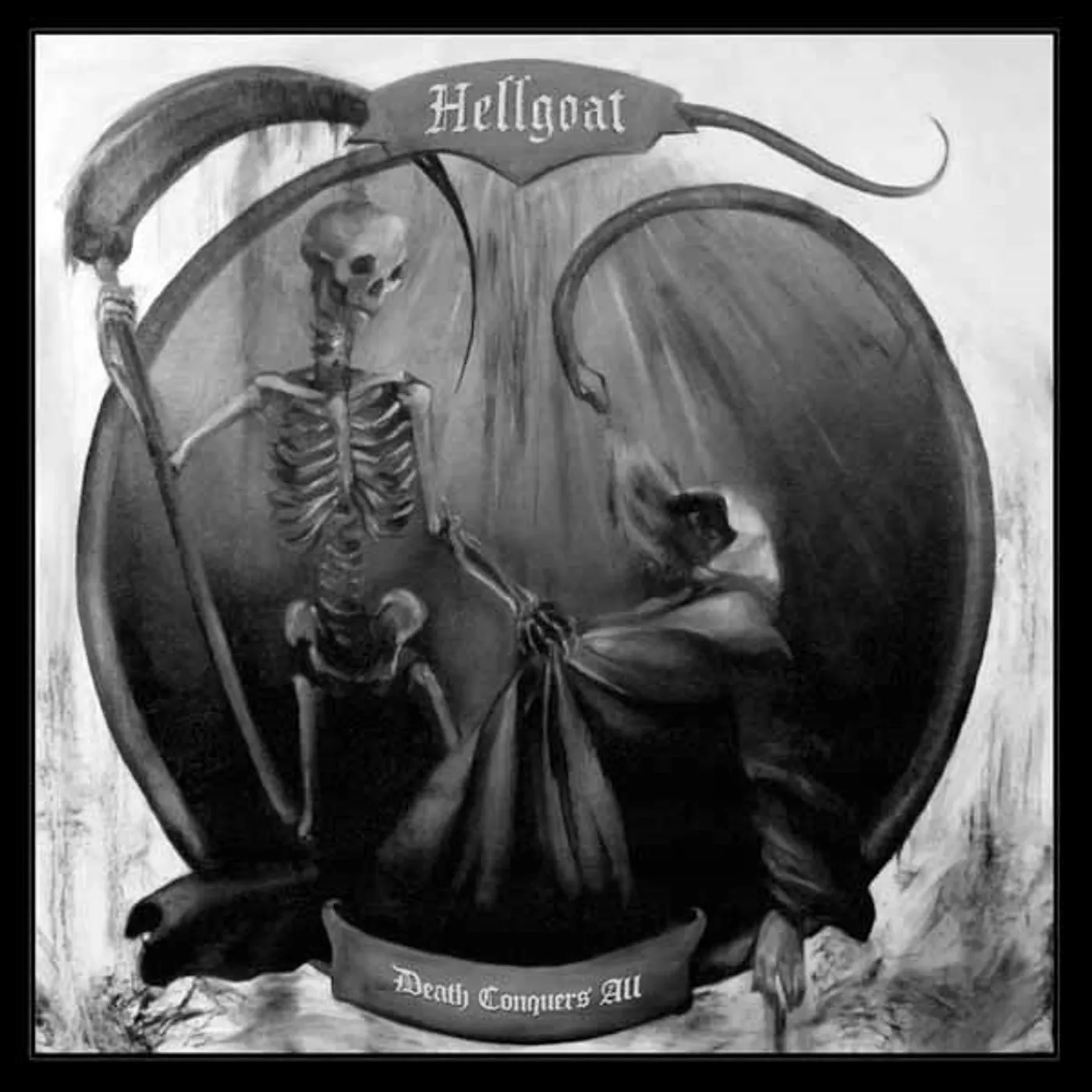 Hellgoat LP - Death Conquers All (Gray Vinyl Edition)