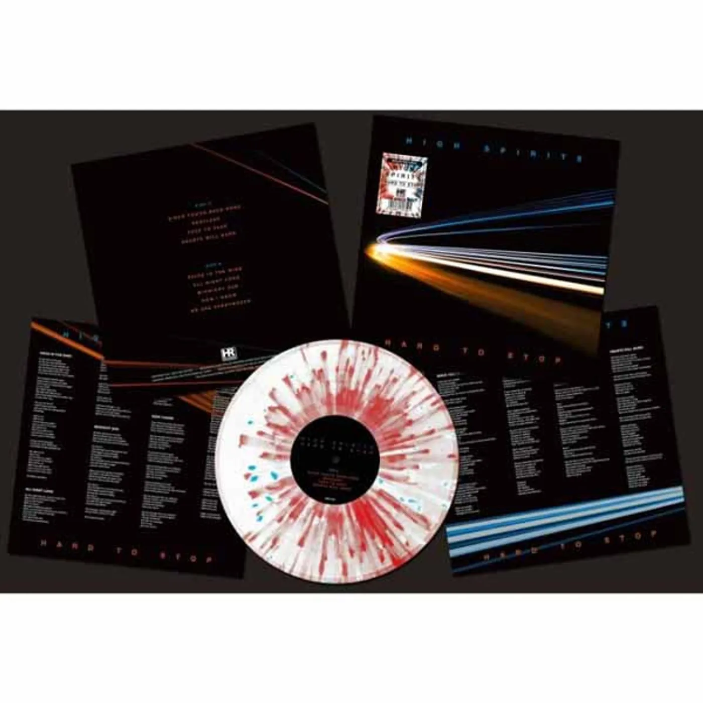 High Spirits LP - Hard To Stop (Splatter Vinyl)