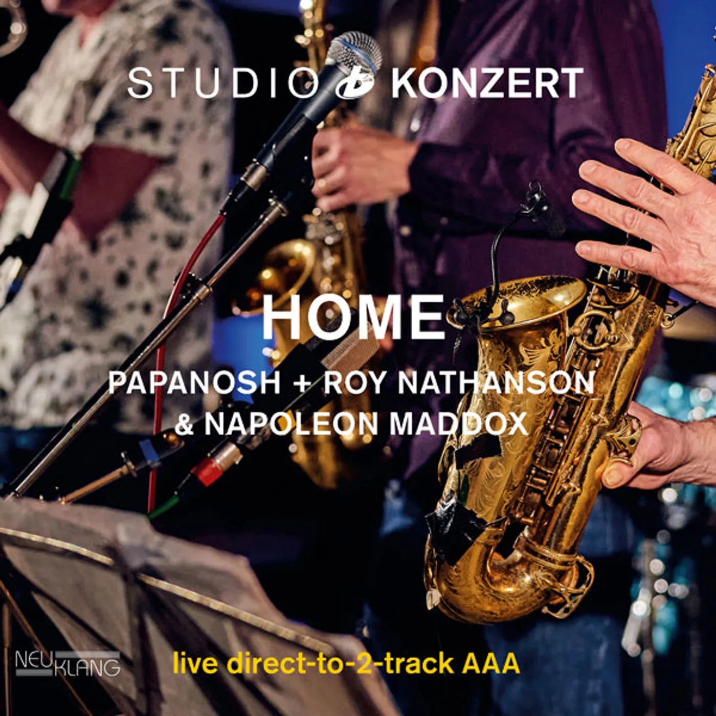  Home & Papanosh & Roy Nathanson LP - Studio Konzert (Vinyl)