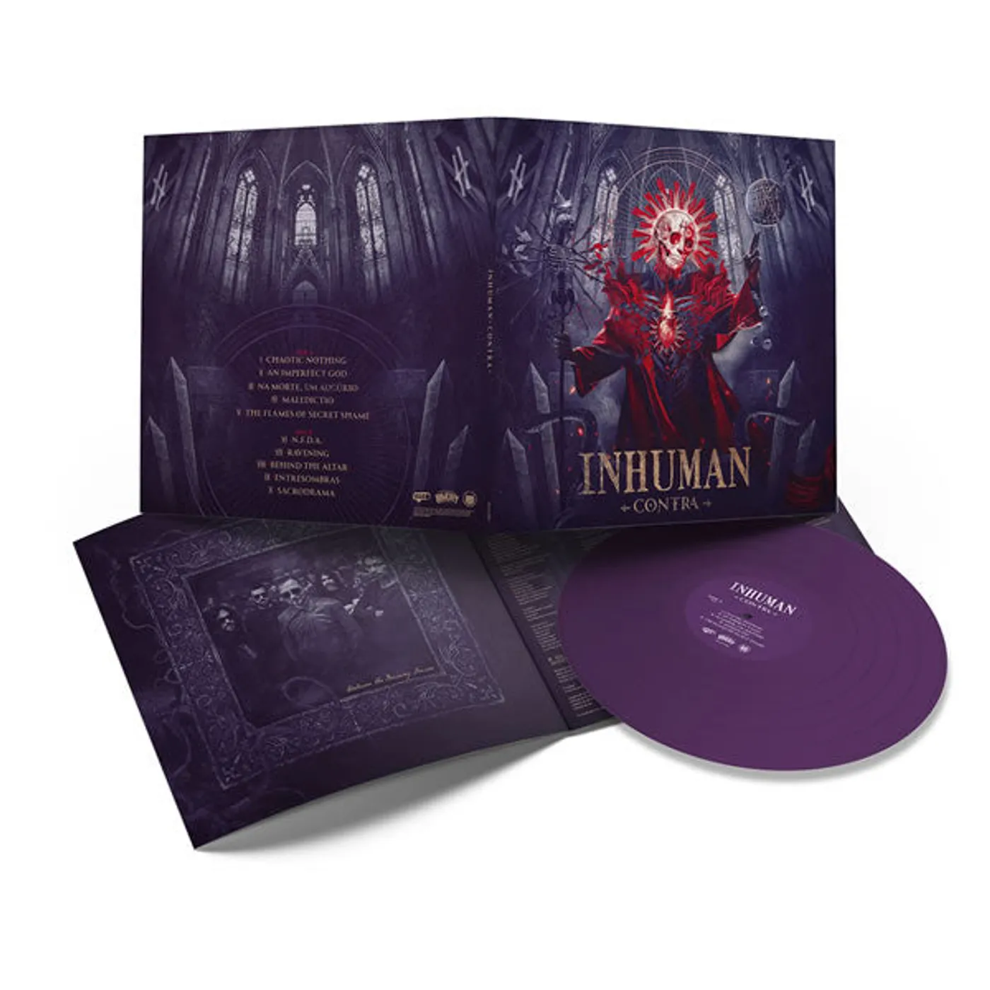 Inhuman LP - Contra (Purple Vinyl)
