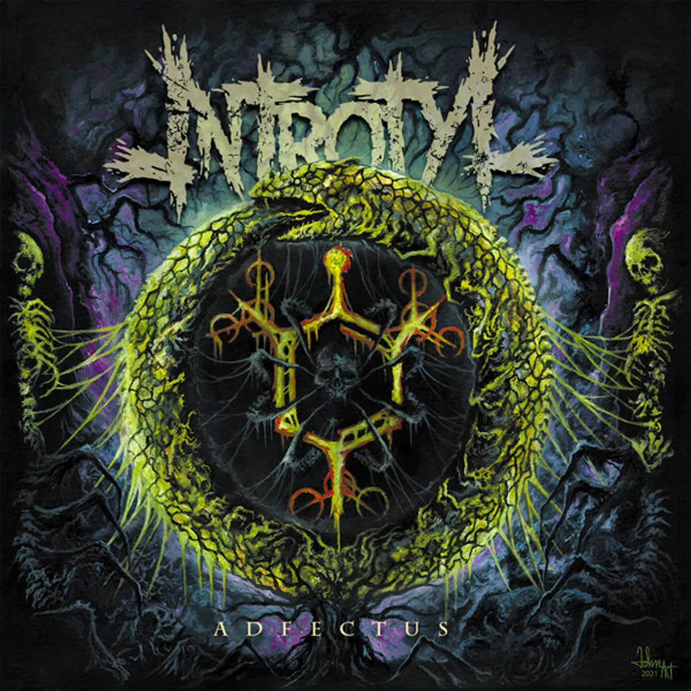 Introtyl LP - Adfectus (Green/Black Vinyl)