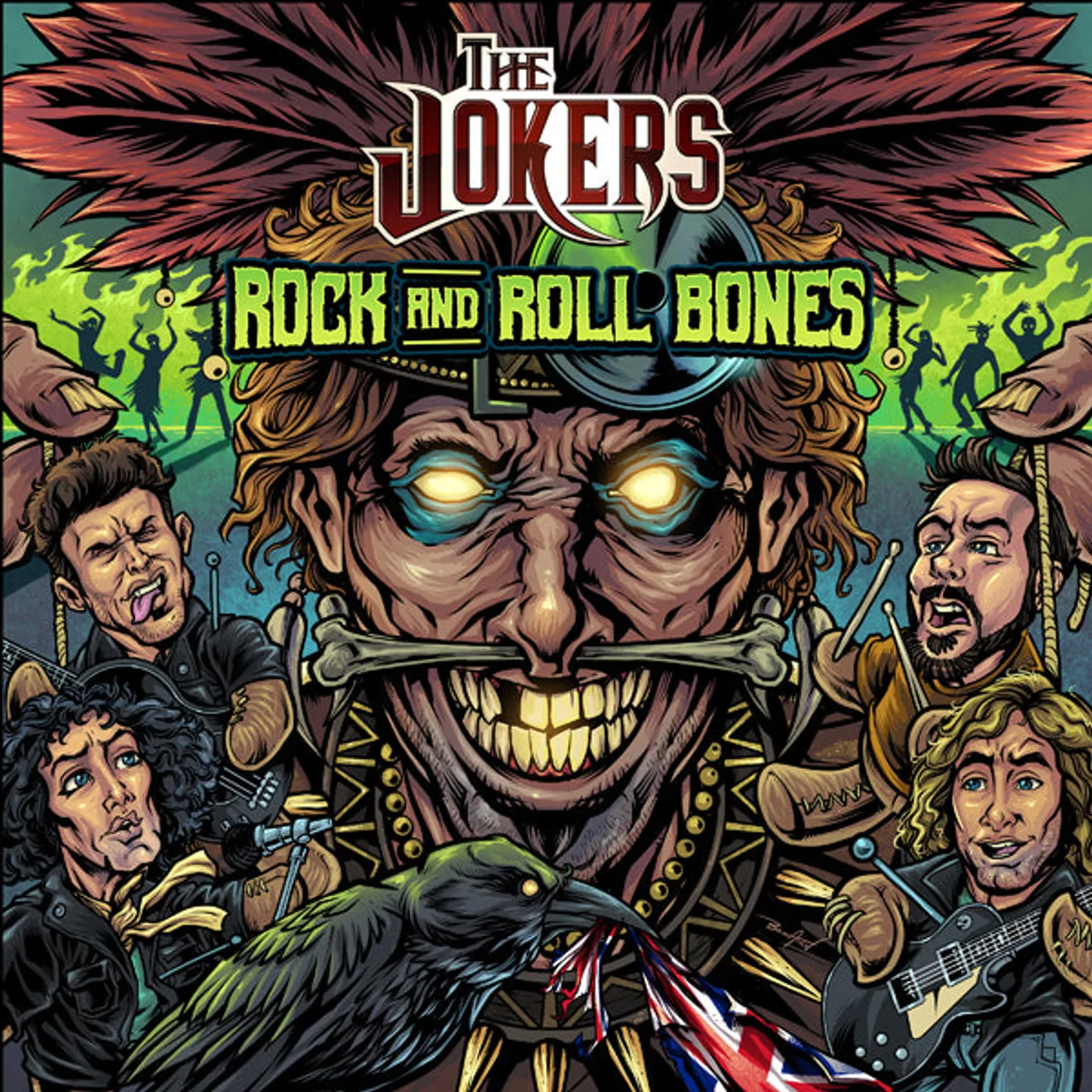The Jokers LP - Rock And Roll Bones (Vinyl)