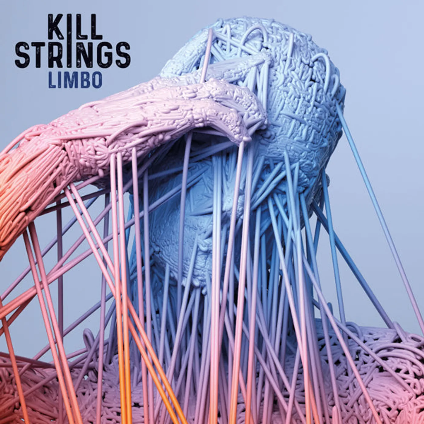 Kill Strings LP - Limbo (Translucent Light Blue With Heavy Splatter Opaque Tangerine & Opaque Orchid) (Vinyl)