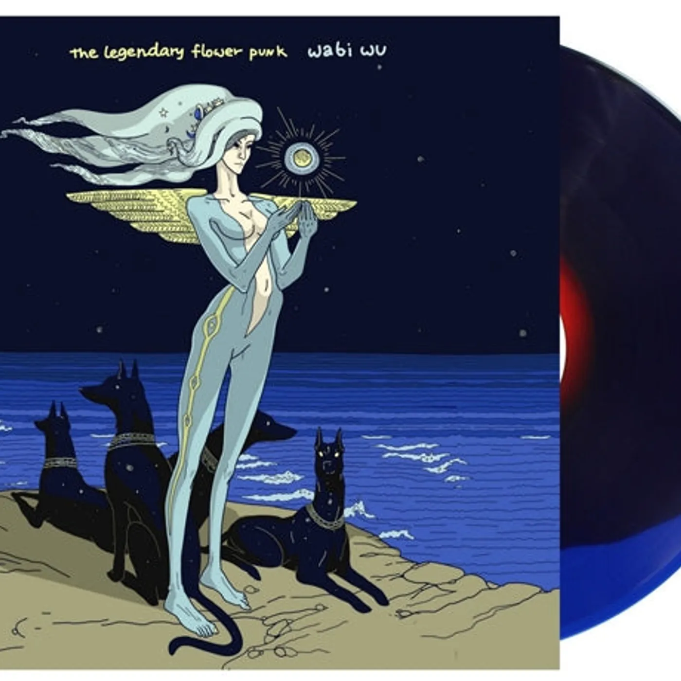 The Legendary Flower Punk LP - Wabi Wu (Blue Vinyl)