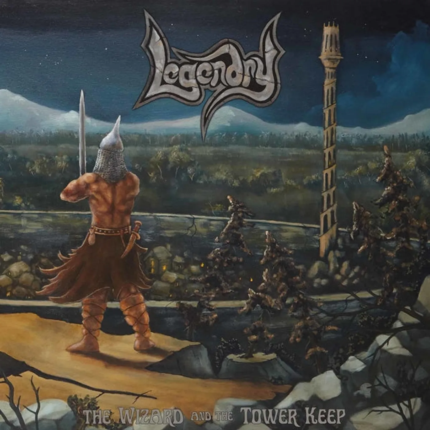 Legendry LP - The Wizard And The Tower Keep (Silver Vinyl)