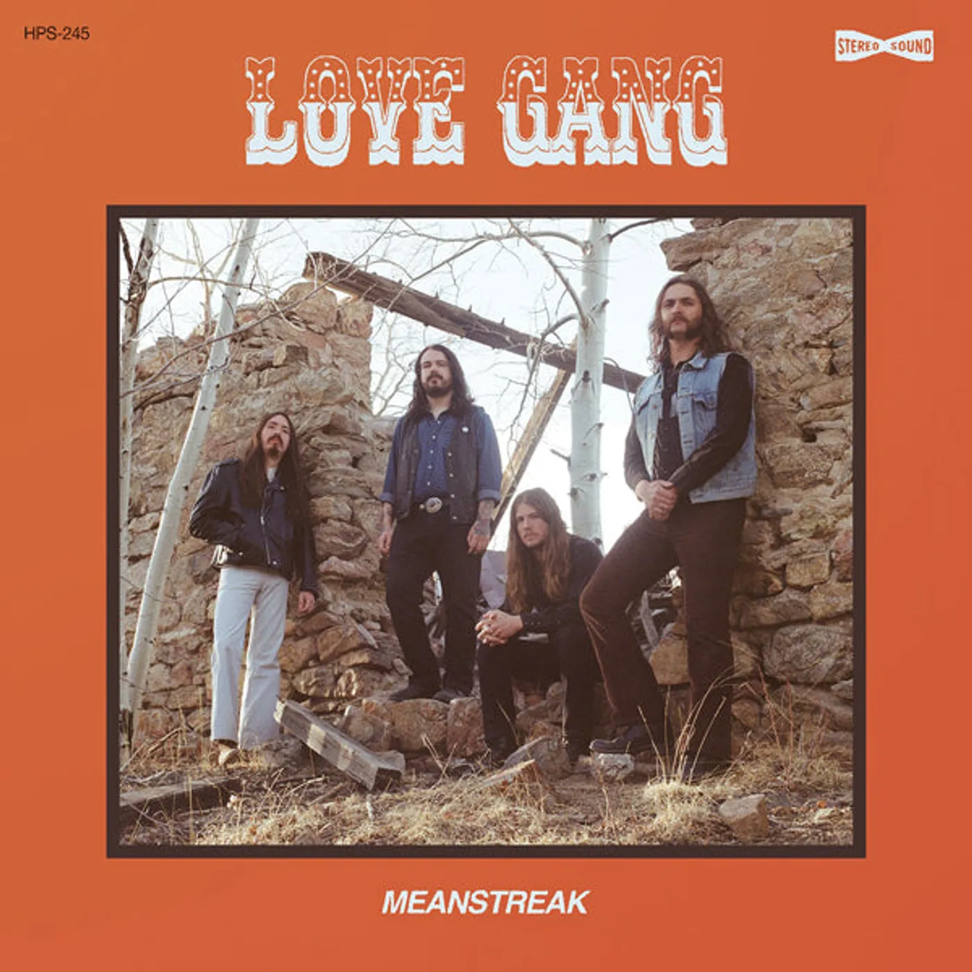 Love Gang LP - Meanstreak (Quad Orange And Black Vinyl)