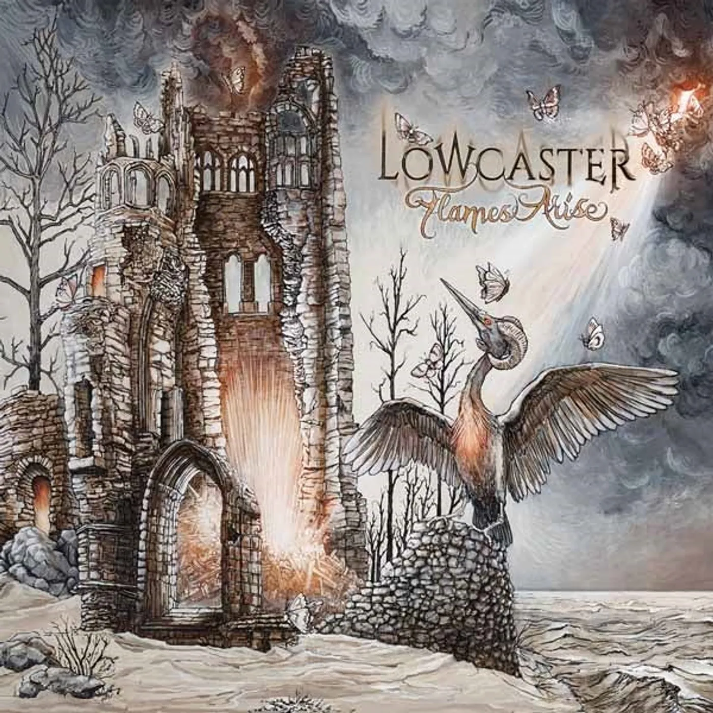 Lowcaster LP - Flames Arise (Vinyl)