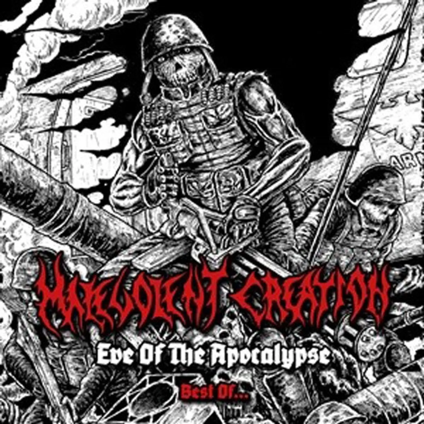  Malevolent Creation LP - Eve Of The Apocalypse (Best Of)(Ltd White Vinyl)