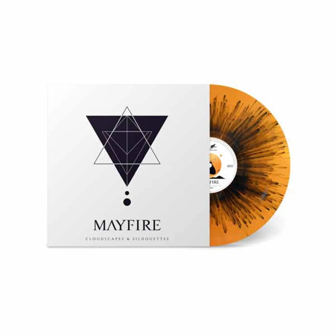 Mayfire LP - Cloudscapes & Silhouettes (Orange/Black Vinyl)